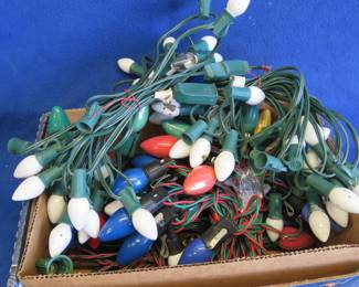 Lot 266. Incandescent Christmas Lights