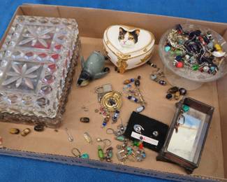 Lot 274. Costume jewelry and more