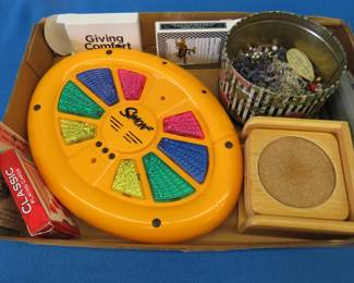 Lot 282. Sonic2 game, drink coasters, and more