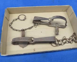 Lot 303. Two old traps