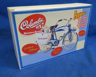 Lot 317. Columbia RX7 1/6 Die-Cast Bicycle