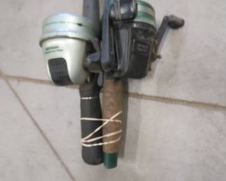 Lot 324. Two rod and reel combos