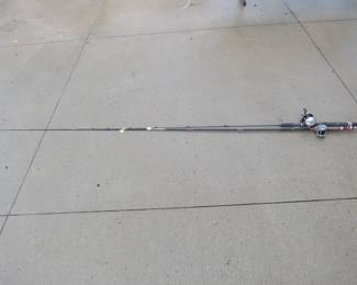 Lot 326. Two bait-casting rod and reel combos