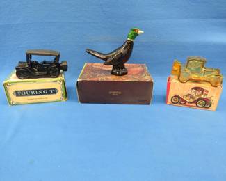 Lot 335. Three Avon cologne bottles in original boxes