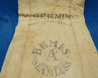 Lot 351. Bemis flour sack