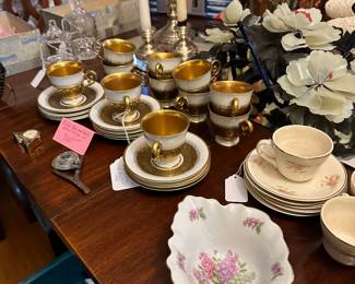 Sterling, jade, porcelain, serving sets and more...