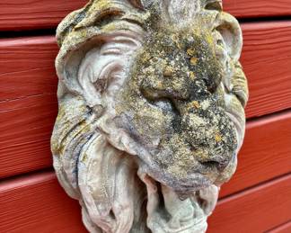 Cement lion