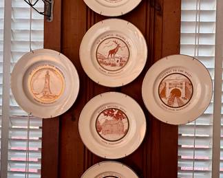 Local commemorative plates
