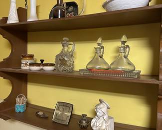 A shelf of smalls