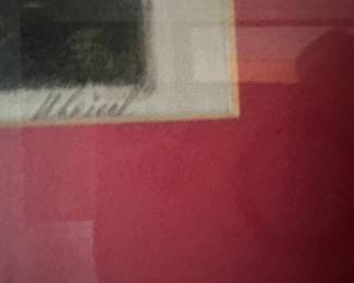 Etching signature
