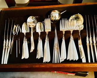 Community silver set