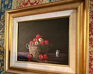 Signed oil on canvas