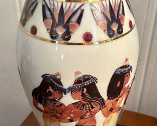 Mid Century Sheeni porcelain vase