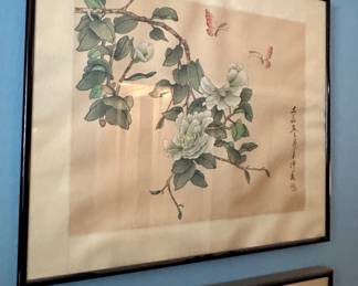 Chinese painting on rice paper