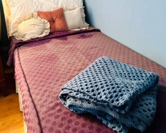 Two of two twin beds