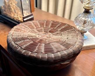 Chinese sewing basket