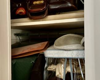 Closets full of men’s clothes