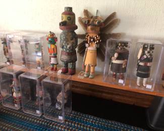 Native American Kachina doll collection