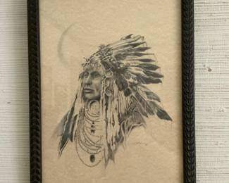 Native American sketch 
