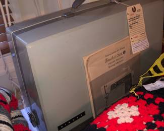 Portable Singer sewing machine