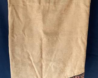 Three micro fiber valances