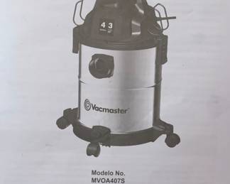 The perfect size shop vacuum.