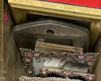 BLINGED desktop and holiday frames.