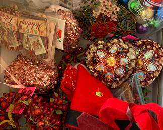 Christmas and holiday decorations.