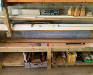 Track lighting, wainscoting, decorative moulding, loose pieces of tile, hallway runners and door mats.