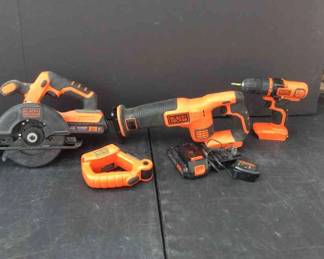 Black Decker Electric Tool Lot