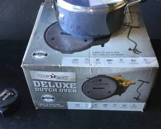 Camp Chef Cast Iron Pot KKLA. Ink Stovetop Pot