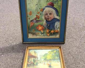 Child And Hummingbird By Eve Zielinski And More