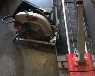 Craftsman Circular Saw Sentinal Tile Cutter