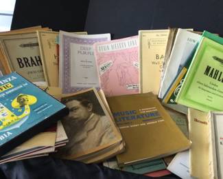 Lot Of Vintage Music Books Voice ,Piano, Guitar More