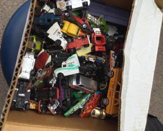 Mystery Lot Of Mostly Hot Wheels Vehicles
