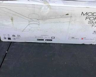 New Modern Forms Smart Fan Titanium Silver