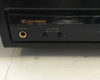 Pioneer Audio Video Stereo Receiver Optimus High Speed Dubbing Cassette Deck