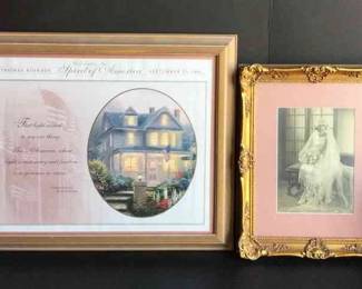 Thomas Kinkade And A Fancy Bride