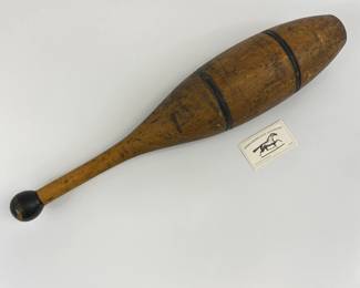 Wooden Banded Juggling Pin