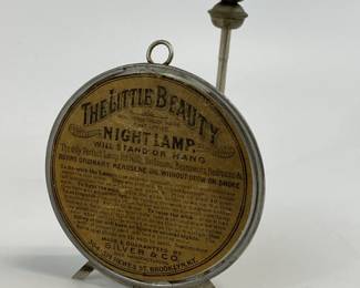 The Little Beauty Night Lamp, Oil Lamp that Can Stand or Hang on Wall