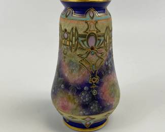 Unusual Royal Bonn German Vase with Spider Design