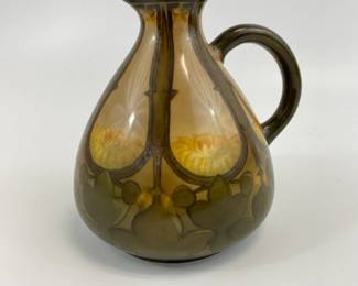 Royal Crown Bavaria Artist Signed Pitcher