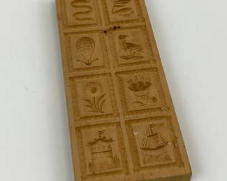 Wooden Springerle Cookie Board