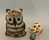 Group Of Mexican Pottery Owls By Reyna, Jacky COVILLE And One Talavera Mexico Owl
