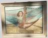 Philip Pearlstein ( American, 1924 - 2022 ) Nude In Hammock, 1982, Etching, Color Aquatint