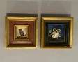 Rosell Trailer And Bette Harris, Miniature Owl Paintings, 1972