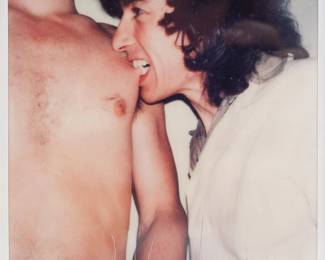 Andy Warhol Rolling Stones Love You Live Biting Album Cover Polaroid Picture