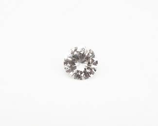 GIA Certified Round Brilliant 0.57ct Loose Natural Diamond SI2 J