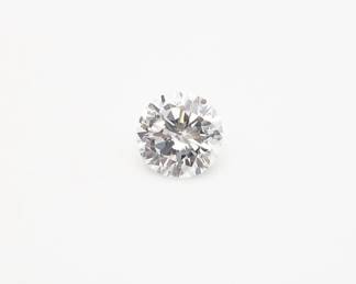 GIA Certified Round Brilliant Cut 0.87ct Loose Natural Diamond I2 E