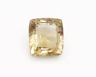Loose Unusual Rectangular Cut 58ct Citrine Gemstone